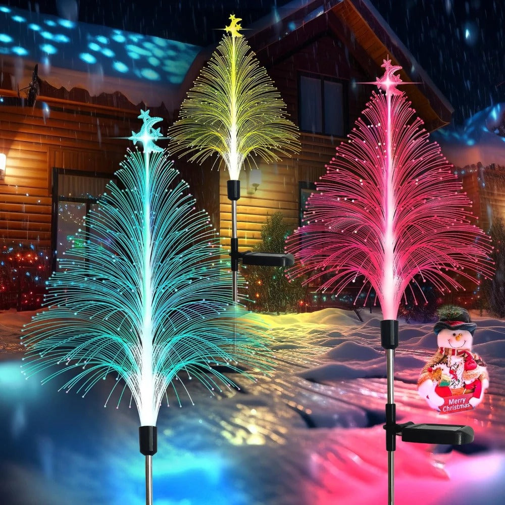Solar LED Jellyfish Garden Lights 7-Color Waterproof Outdoor Decor
