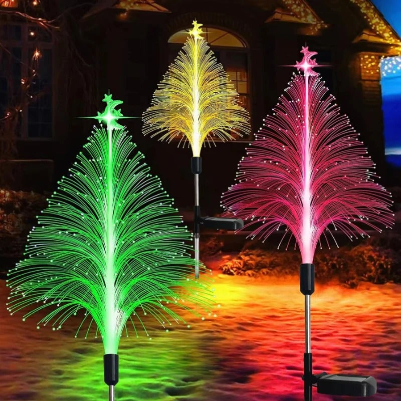 Solar LED Jellyfish Garden Lights 7-Color Waterproof Outdoor Decor
