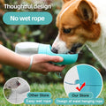 Portable Dog Water Bottle with Drinking Bowl 300ml/500ml Travel Cup