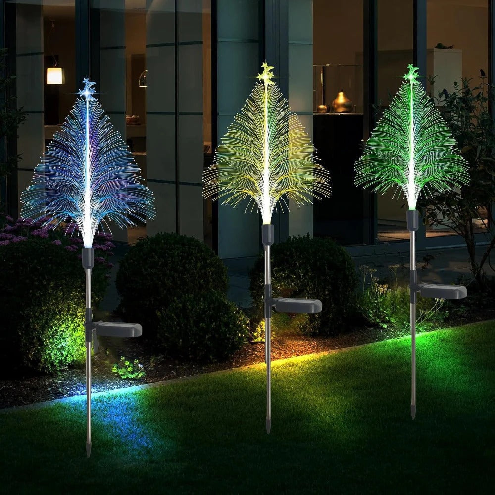 Solar LED Jellyfish Garden Lights 7-Color Waterproof Outdoor Decor